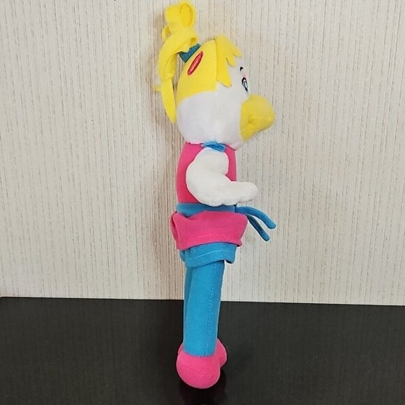 Chuck E Cheese Helen Henny Plush Stuffed Doll 11" Showbiz Pizza Time Toy Duck - Picture 5 of 8